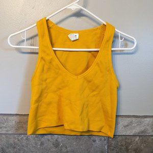 90 degree by reflex yellow sports bra